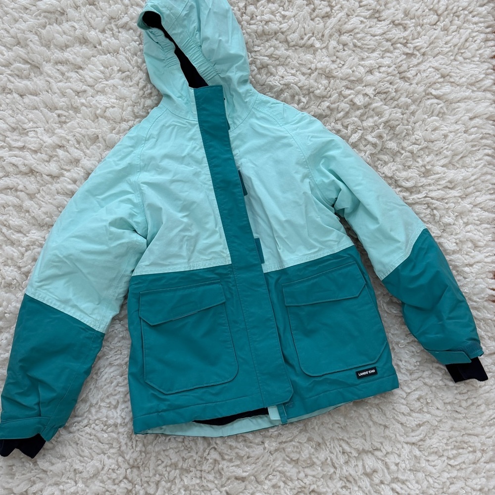 Lands end girl winter jacket snow jacket